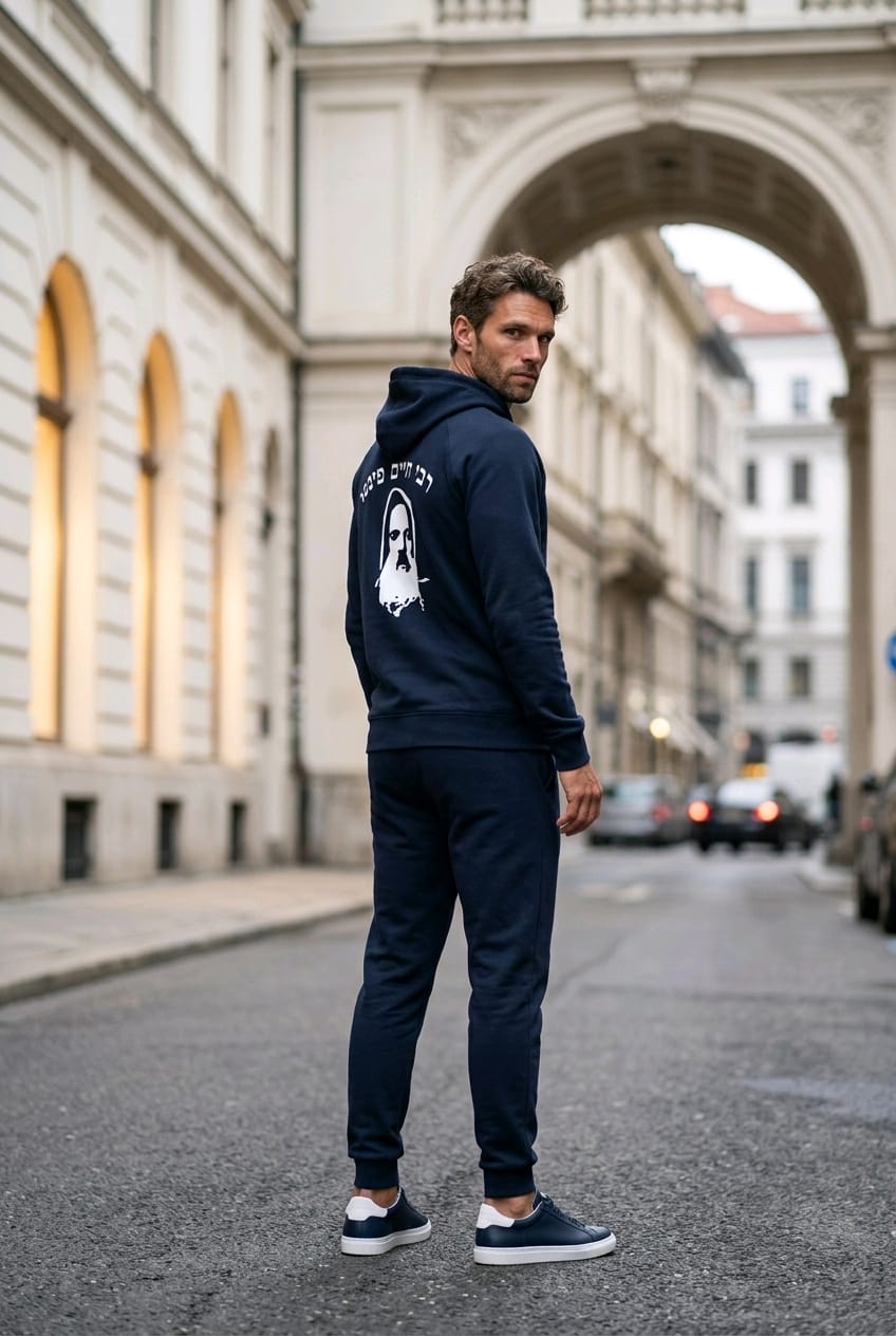 SWEAT NAVY DE DOS