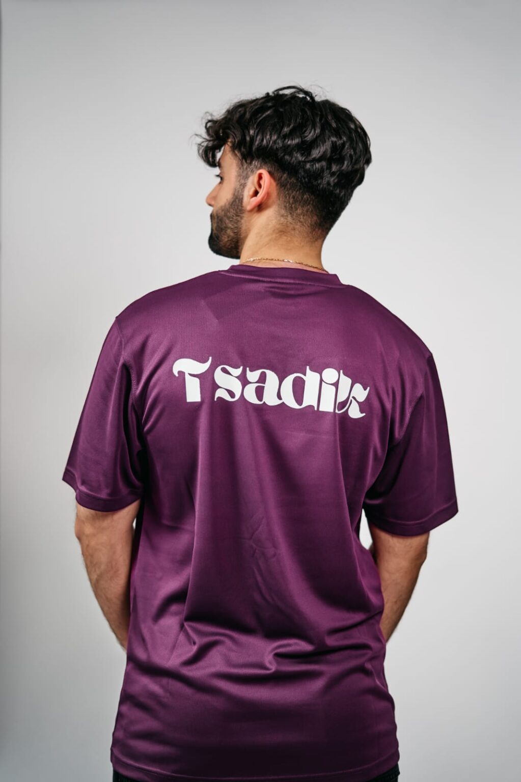 T-shirt tsadik violet samylor